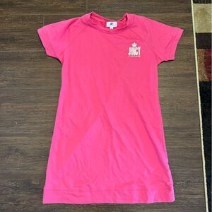 Juicy Couture Bright Pink Short Sleeve T-Shirt Dress